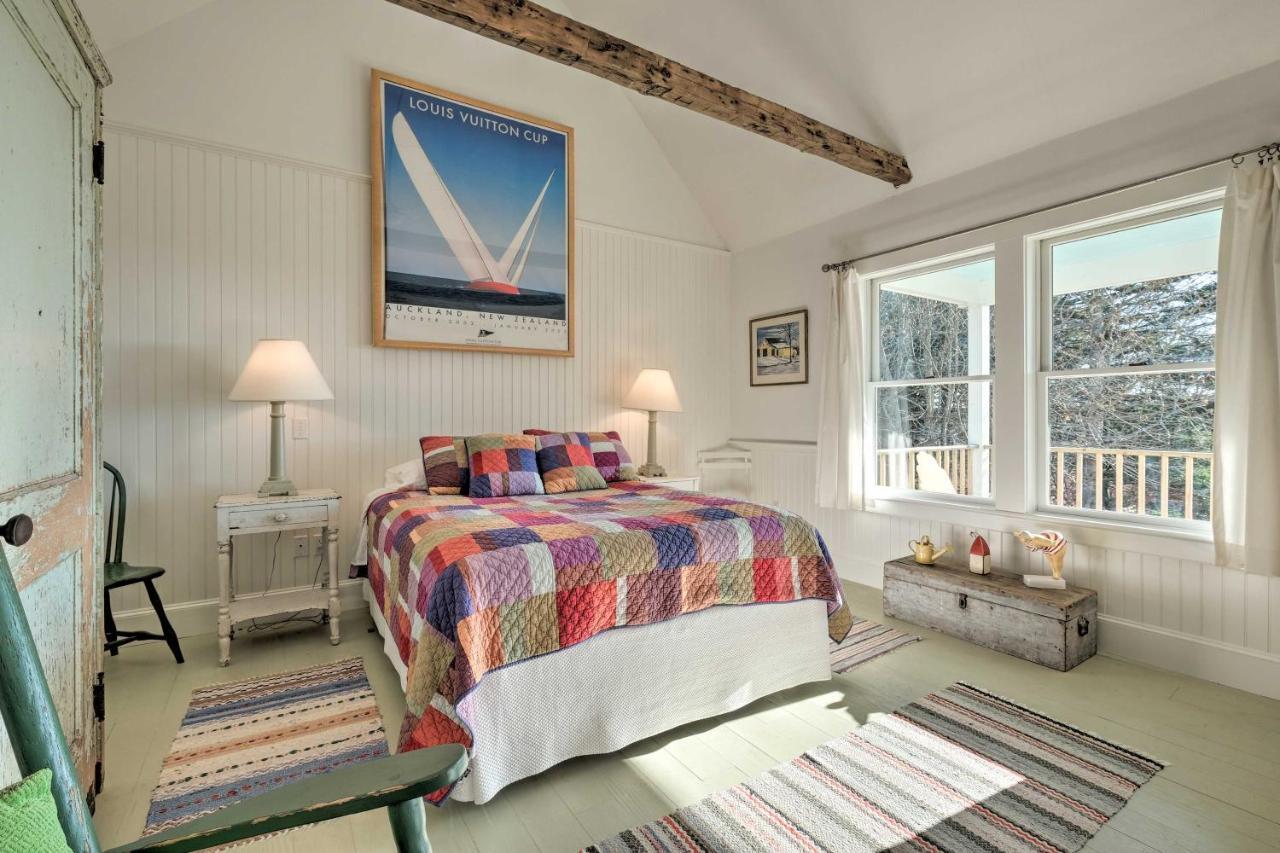 Pauls Cottage In Tenants Harbor, 1 Min To Shore Bagian luar foto